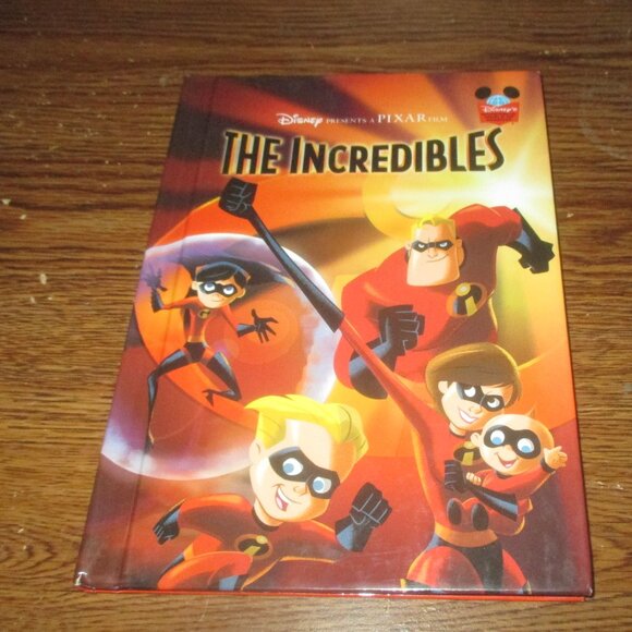Disney Pixar's The Incredibles (Wonderful World of Reading, 2004) Hardcover Book - Picture 1 of 3